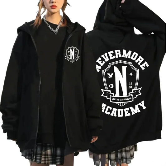 Men Women Nevermore Academy Hoodie