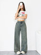 Loose Fit Wide Leg Denim Jeans