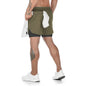 Camo Running Shorts Men