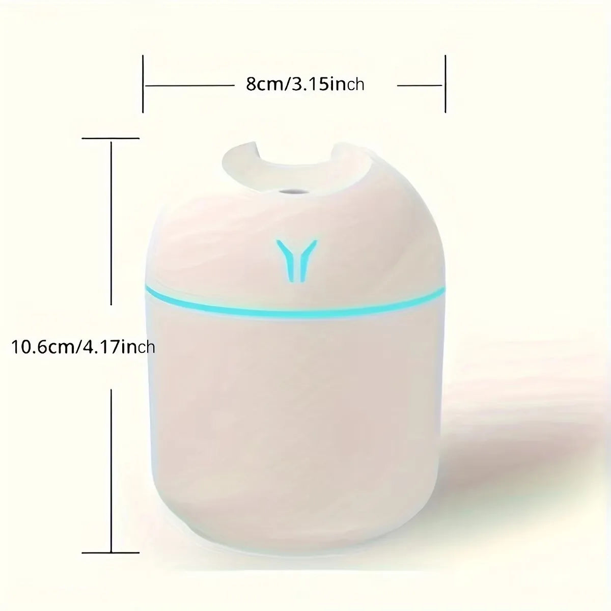 1pc Compact Portable Humidifier for Fine Moisture