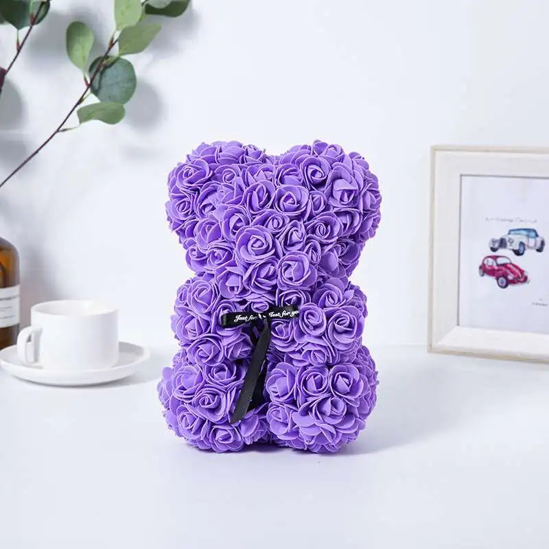 Flower Rose Bear