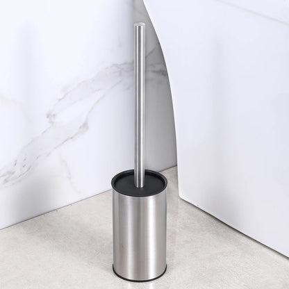 Vertical Matt Toilet Brush Holder Stainless Steel