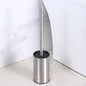 Vertical Matt Toilet Brush Holder Stainless Steel