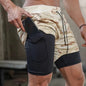 Camo Running Shorts Men