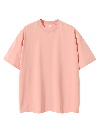 Korean Fashion Short Sleeve Loose Basic T-shirts