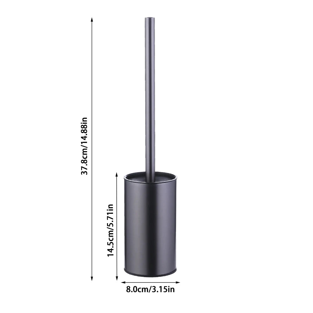 Vertical Matt Toilet Brush Holder Stainless Steel