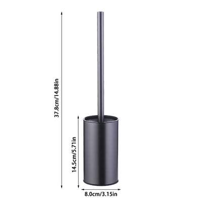 Vertical Matt Toilet Brush Holder Stainless Steel