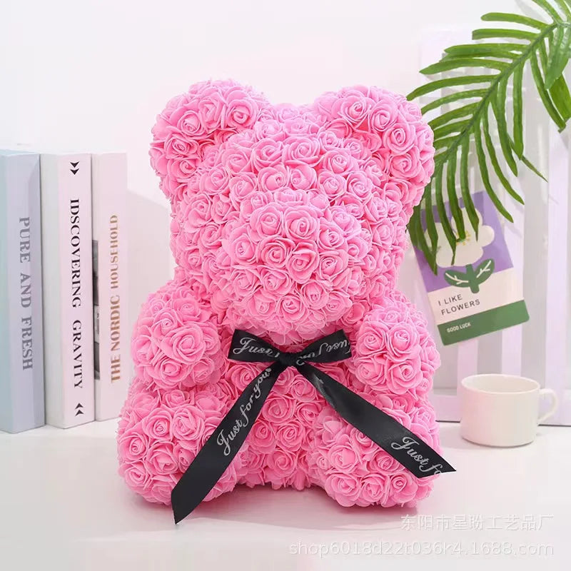 Flower Rose Bear