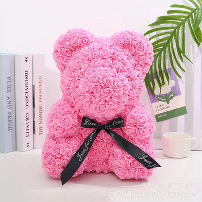 Flower Rose Bear