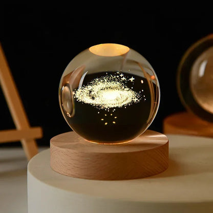 Aesthetic Moon Crystal Sphere