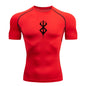 Rash Guard Men's Print Compression Shirts