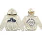 New Clothes Star Letter Print Retro Oversized Hoodie