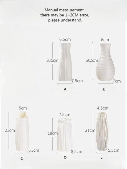 Nordic Plastic Vase