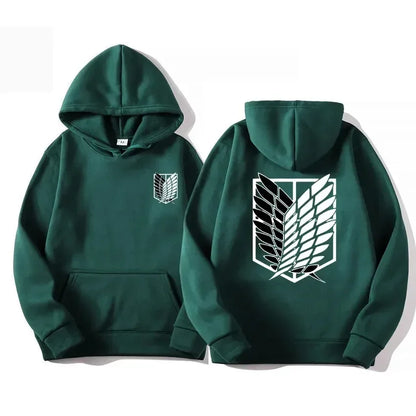 Unisex attack on titan hoodie