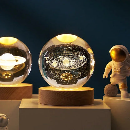 Aesthetic Moon Crystal Sphere