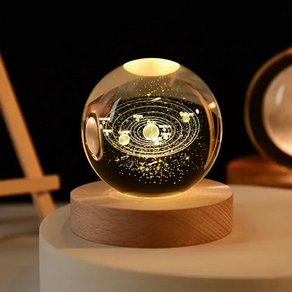 Aesthetic Moon Crystal Sphere