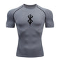 Rash Guard Men's Print Compression Shirts