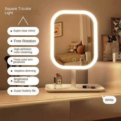 Modern Desktop Vanity Mirror