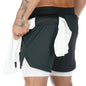 Camo Running Shorts Men