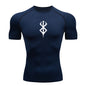 Rash Guard Men's Print Compression Shirts