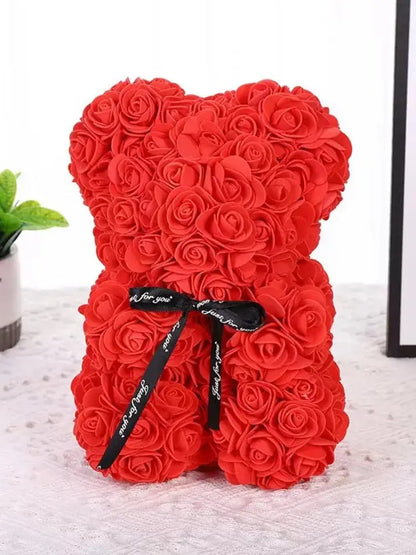Flower Rose Bear