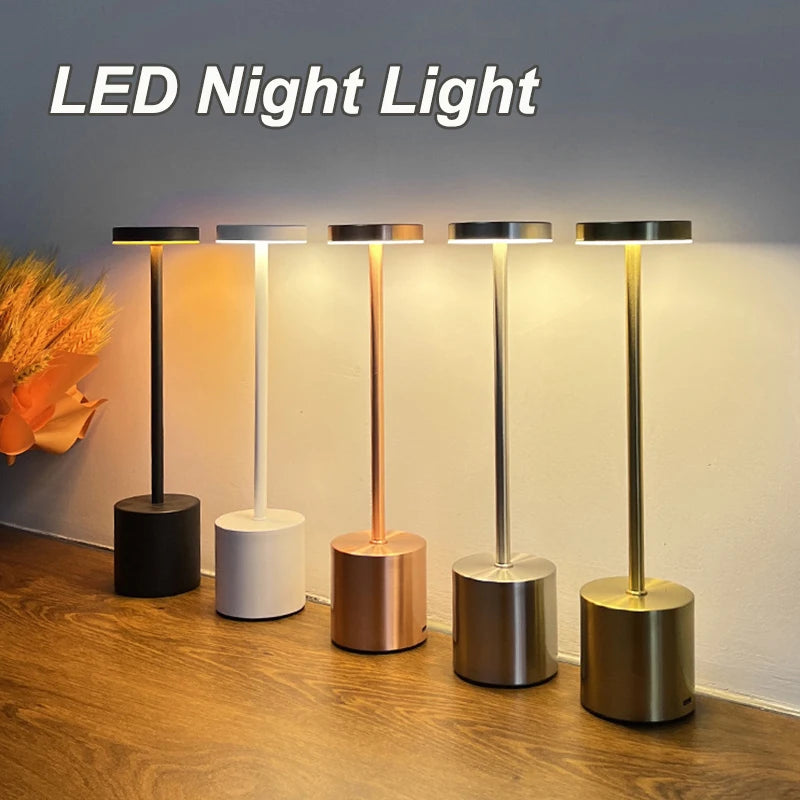 LED Cordless Table Lamps Portable Rechargeable