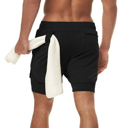 Camo Running Shorts Men