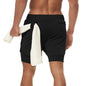 Camo Running Shorts Men