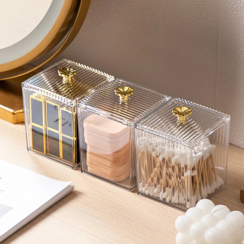 1PCS Transparent Storage Box