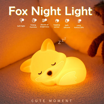 Novelty Animal Silicone Night Light