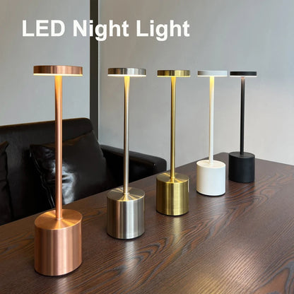 LED Cordless Table Lamps Portable Rechargeable