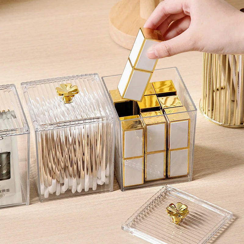 1PCS Transparent Storage Box